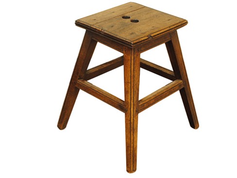 Elmwood Stool or Low Table
