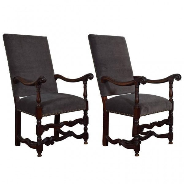 Pair of Upholstered Armchairs