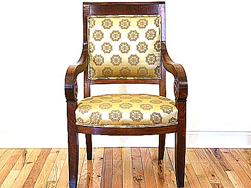 Walnut Fauteuil