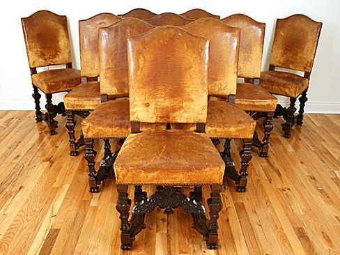 Set of 10 Side Chairs 