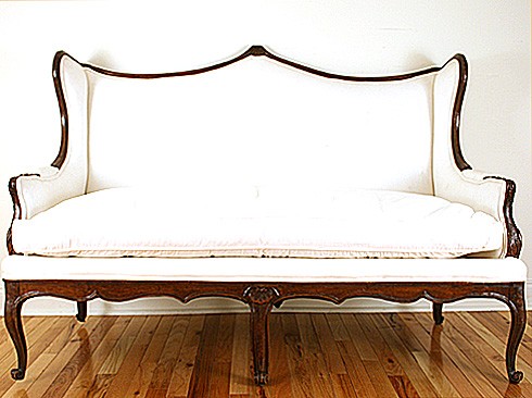 Upholstered Settee
