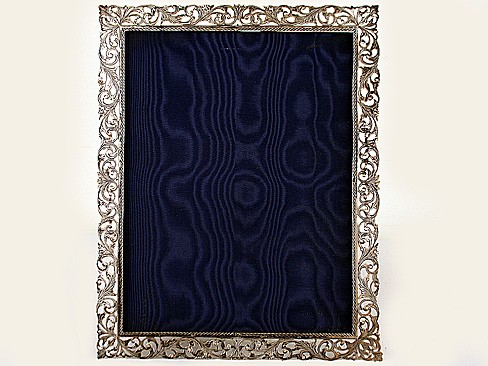 Sterling Silver Filigree Picture Frame
