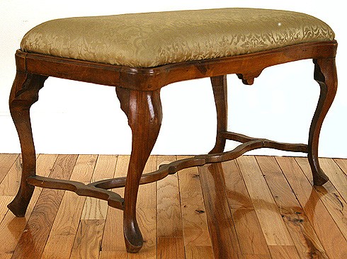 Provincial Walnut Bench