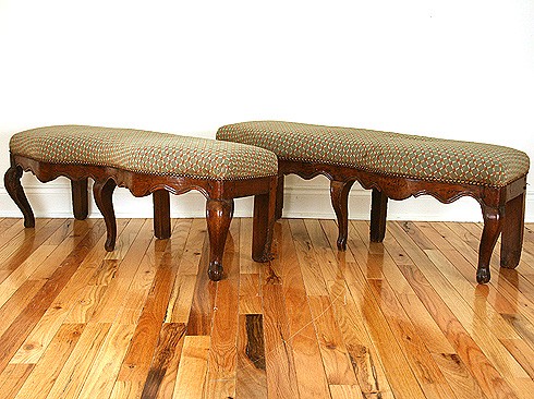 Pair of Provincial Benches