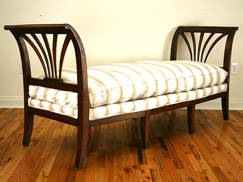 Mahogany Lit de Repos