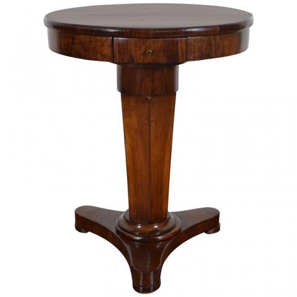 Mahogany 1-Drawer Center Table