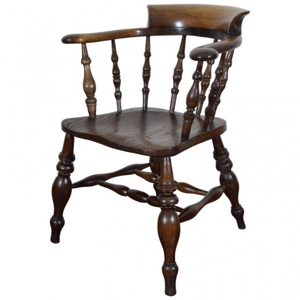 Turned Chestnut Windsor Chair