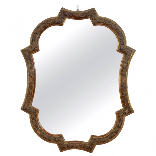 Carved Giltwood Wall Mirror