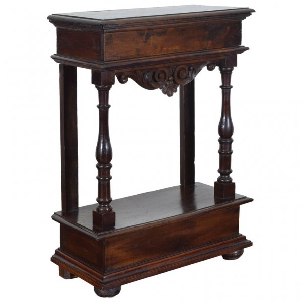 Walnut Shallow Console