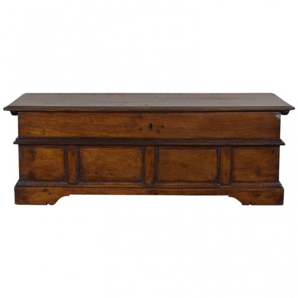 Paneled Walnut Cassettone