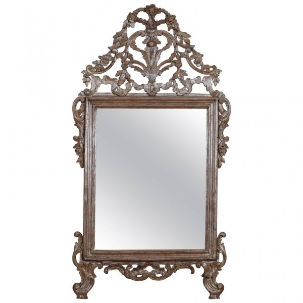 Silver Gilt Mirror