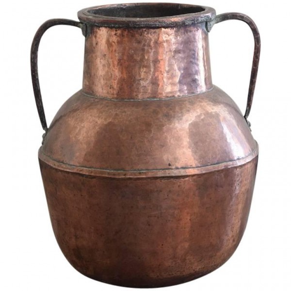 Large Copper Urn or Vase