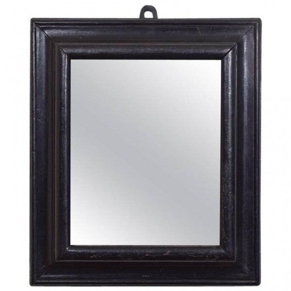 Small Ebonized Wall Mirror