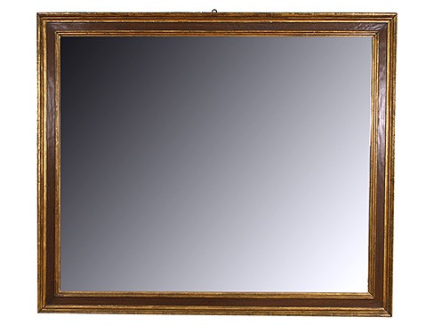 Large Walnut and Giltwood Frame
