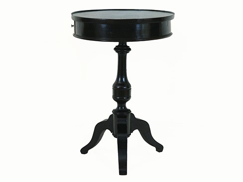 Mahogany 1-Drawer Side Table