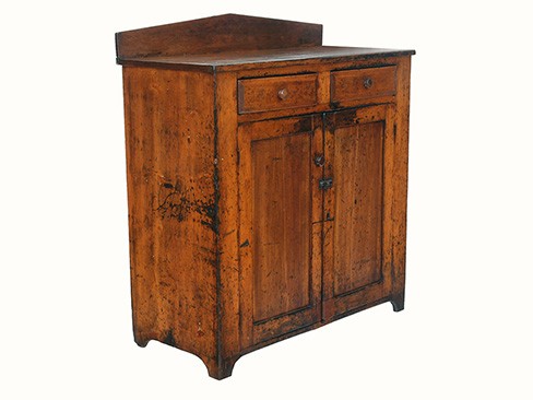 Pine and Poplar Jelly Cupboard