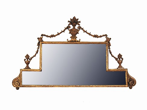 Giltwood Over-Mantel Mirror