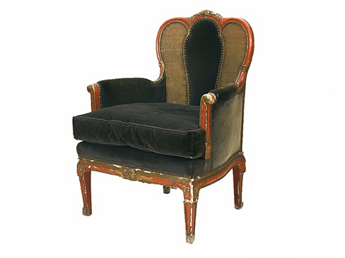Whimsical Painted Poltrona