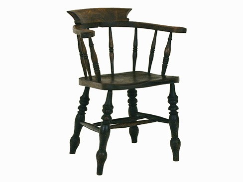 Elmwood Turned Armchair