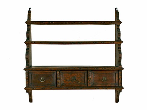 Walnut Hanging Shelf