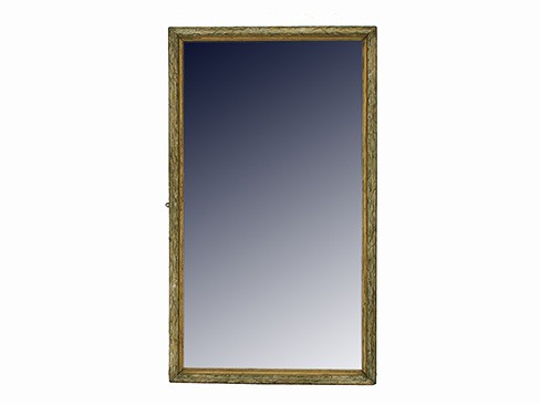 Faux Marble Painted Mirror