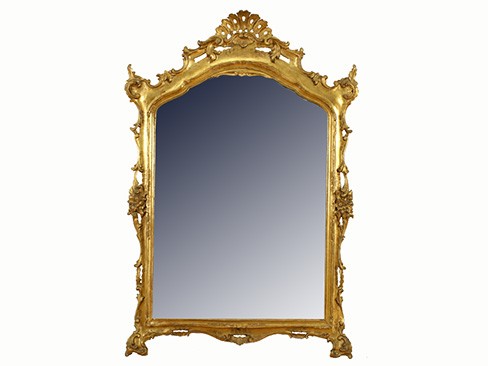 Carved Giltwood Mirror