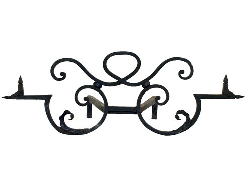 Unique 1-Piece Andiron