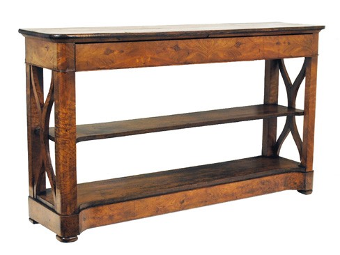 Unusual Ashwood and Oak Console
