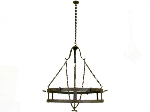 Wrought Iron Chandelier