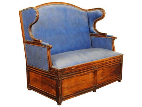 Walnut Metamorphic Canape and Bed