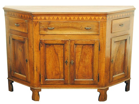 Walnut Scantonato Credenza