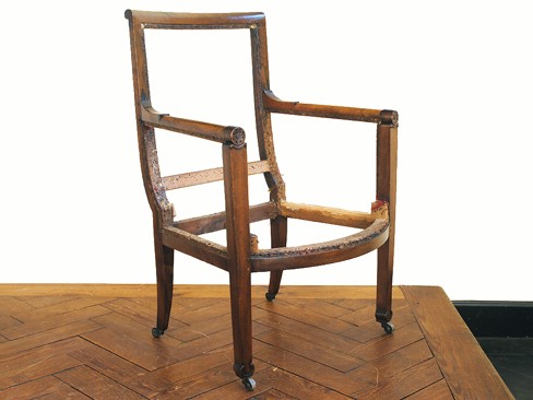 Walnut Fauteuil Frame