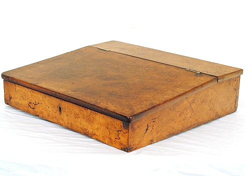 Birchwood Veneer Writing Box