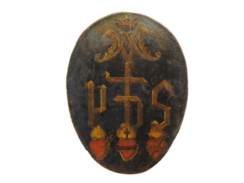 Painted Wooden Stemma