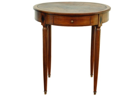 Mahogany Bouillotte Table