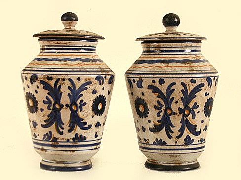 Pair of Pottery Jars