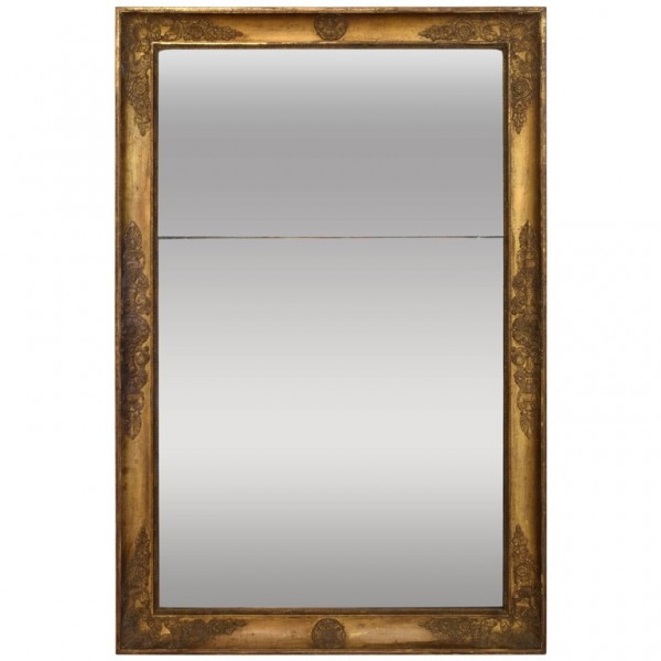 Giltwood and Gilt Gesso Mirror