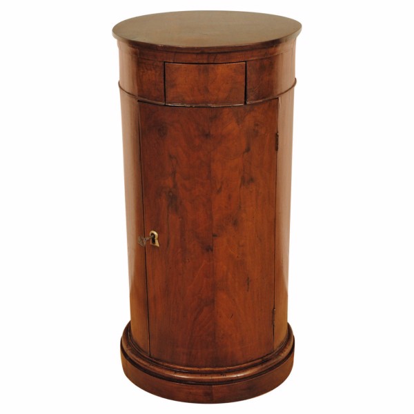 Mahogany 1-Drawer Pot Table