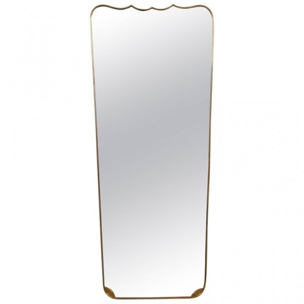  Tall Brass Mirror