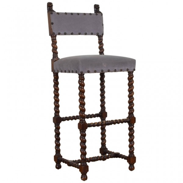 Oak Tall Chair