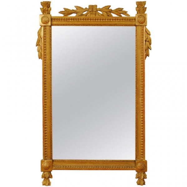 Carved Giltwood Mirror