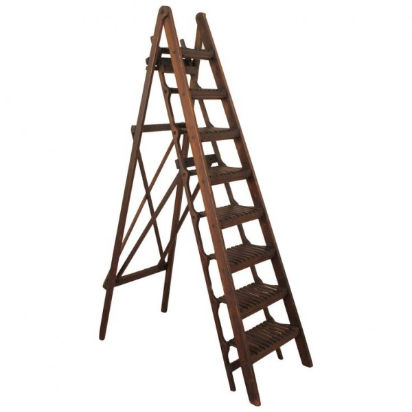 Folding Library/Gallery Ladder