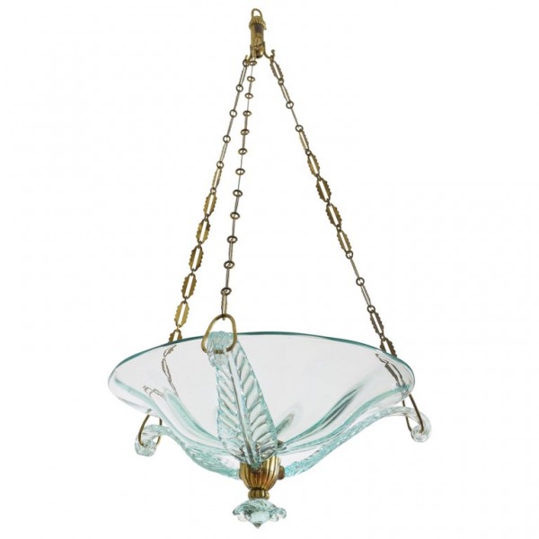 Blown Glass Chandelier, Archimede Seguso
