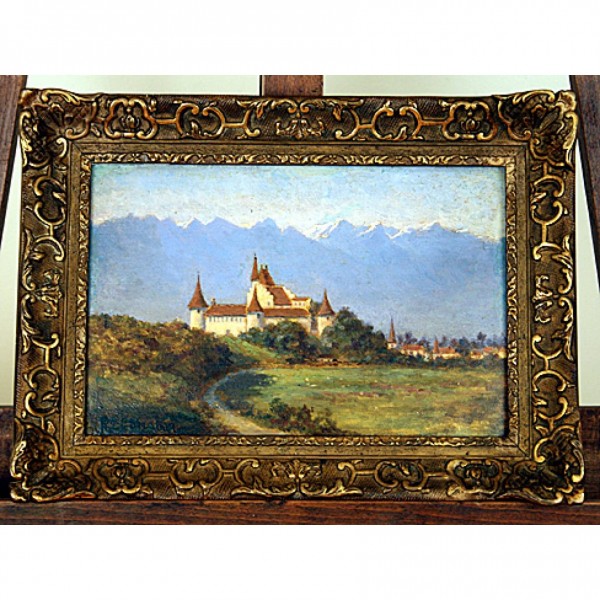 Oil on Wooden Panel