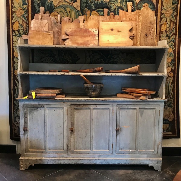 Painted Kitchen Cabinet