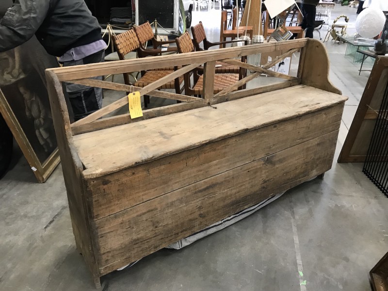 Pinewood Storage Bench