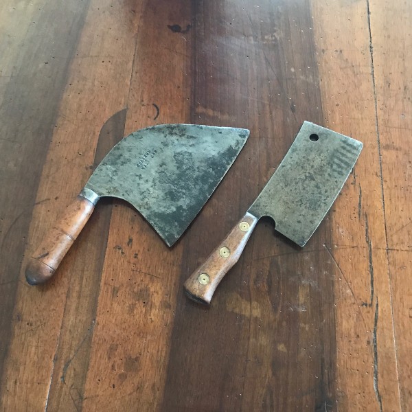 Pair of Meat Cleavers