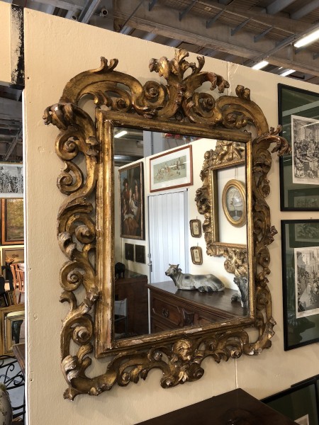 Carved Giltwood Mirror