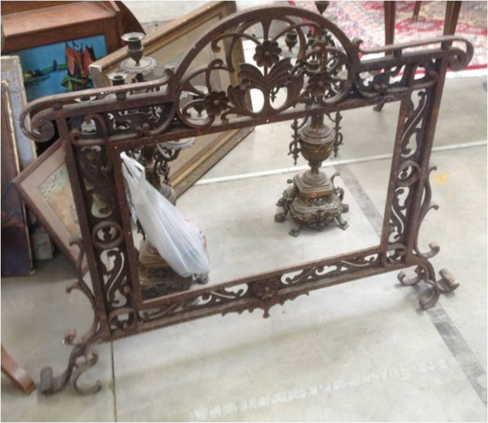 Wrought Iron Firescreen