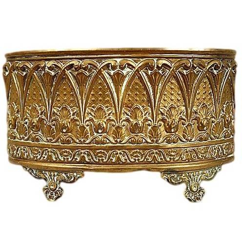 Small Brass Planter